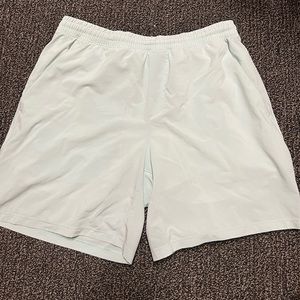 lululemon pace breaker 7inch lined mint green